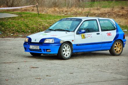 Adam Grycan i Marek Kaczmarek - Renault Clio.